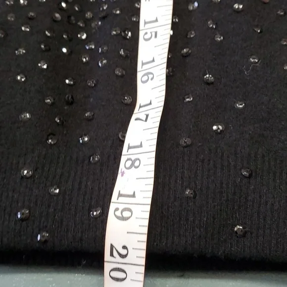 Banff Ltd wool vintage sweater with sequins. No size tag, in guessing a medium. - Picture 11 of 16